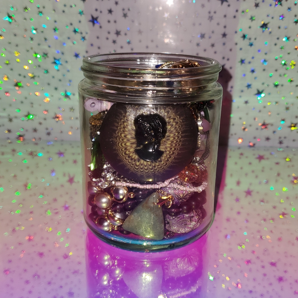 Fairy Themed jewelry jar